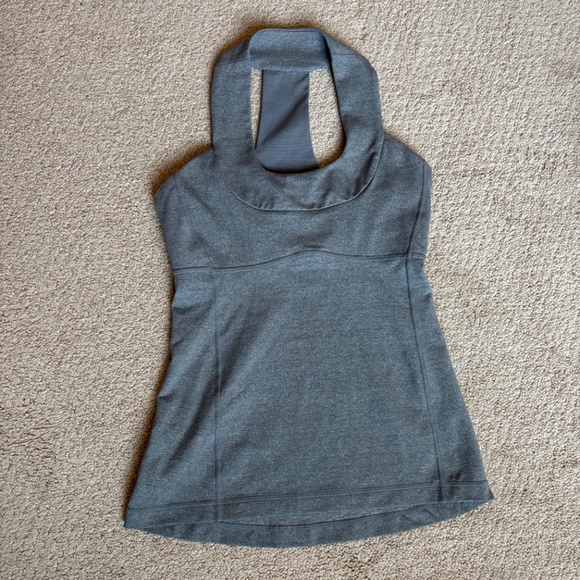 lululemon athletica Tops - Lululemon Scoop Neck Tank gray